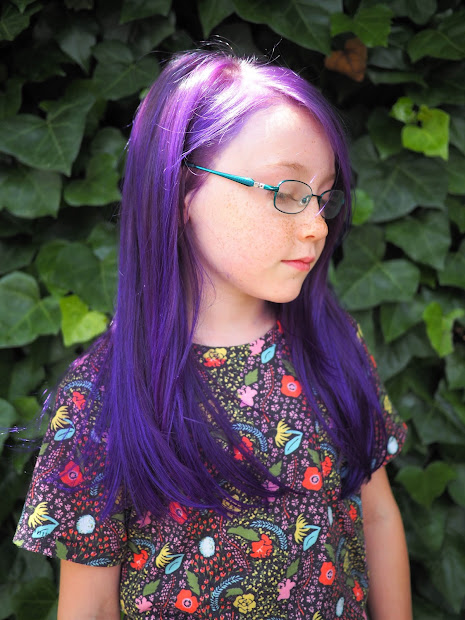 little hiccups purple hair