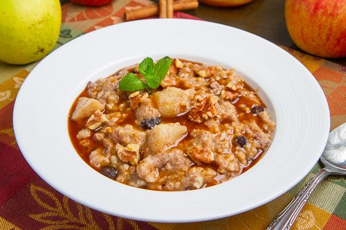 Slow Cooker Apple Pie Steel Cut Oatmeal Slow Cooker Apple Pie Steel Cut Oatmeal