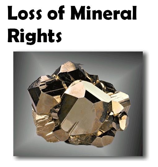 Hugh Wood Mineral Rights May Be Lost In Seven (7) Years