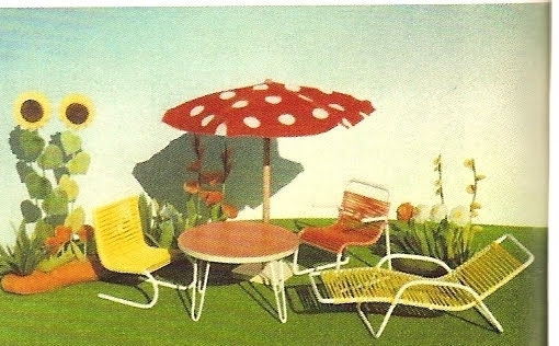 diePuppenstubensammlerin: Terrassenmöbel - Bodo Hennig - patio furniture