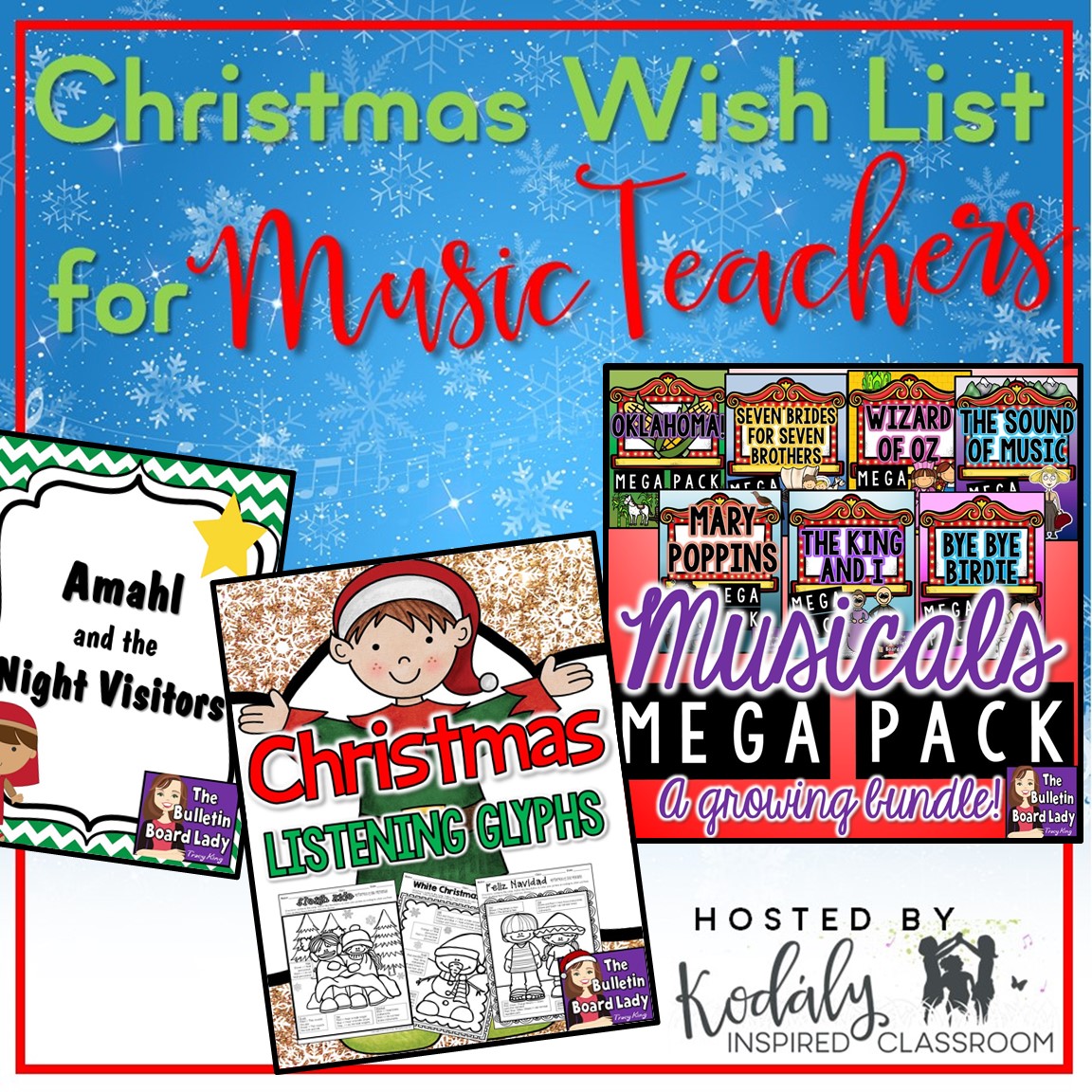 Mrs. King's Music Class Christmas Wish List for Music Teachers