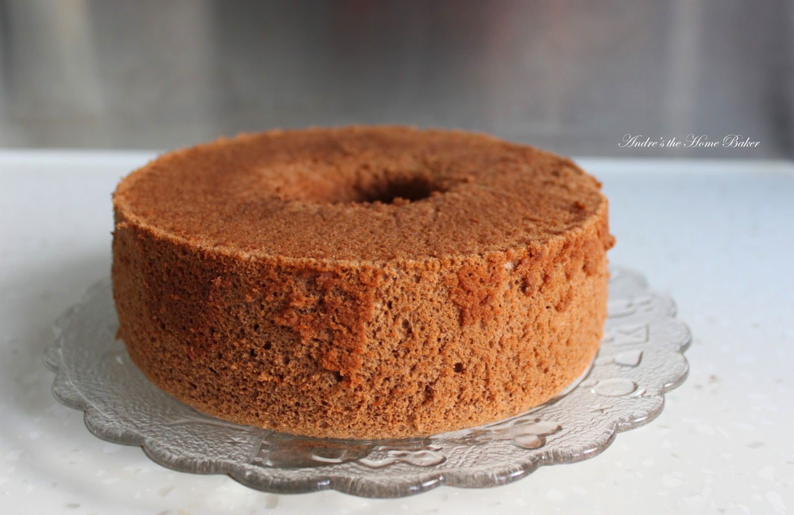 ♥ Chocolate Mocha Chiffon Cake ♥ Andre's the Home Baker