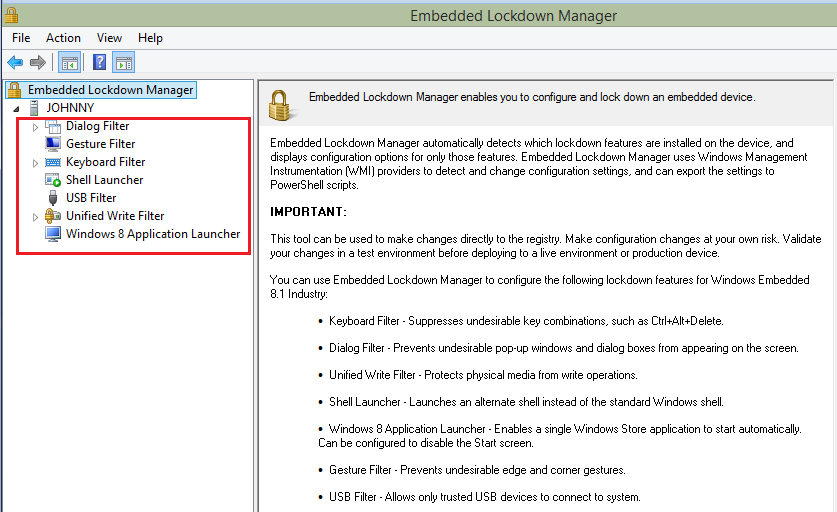 Johnny's space Windows Embedded 8.1 Industry 又有update 了 (Embedded