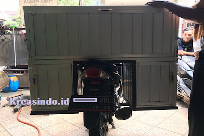 Jasa Gerobak Alumunium Motor di Bekasi untuk jualan Roti Jasa Gerobak Alumunium Motor di Bekasi untuk jualan Roti