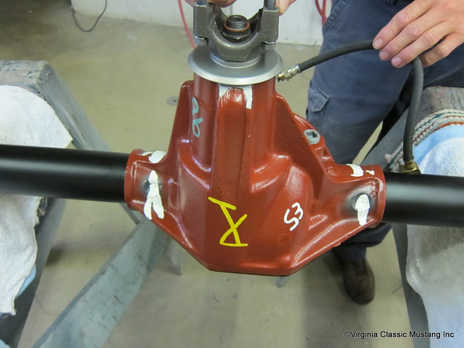 Mustang Rear End Width