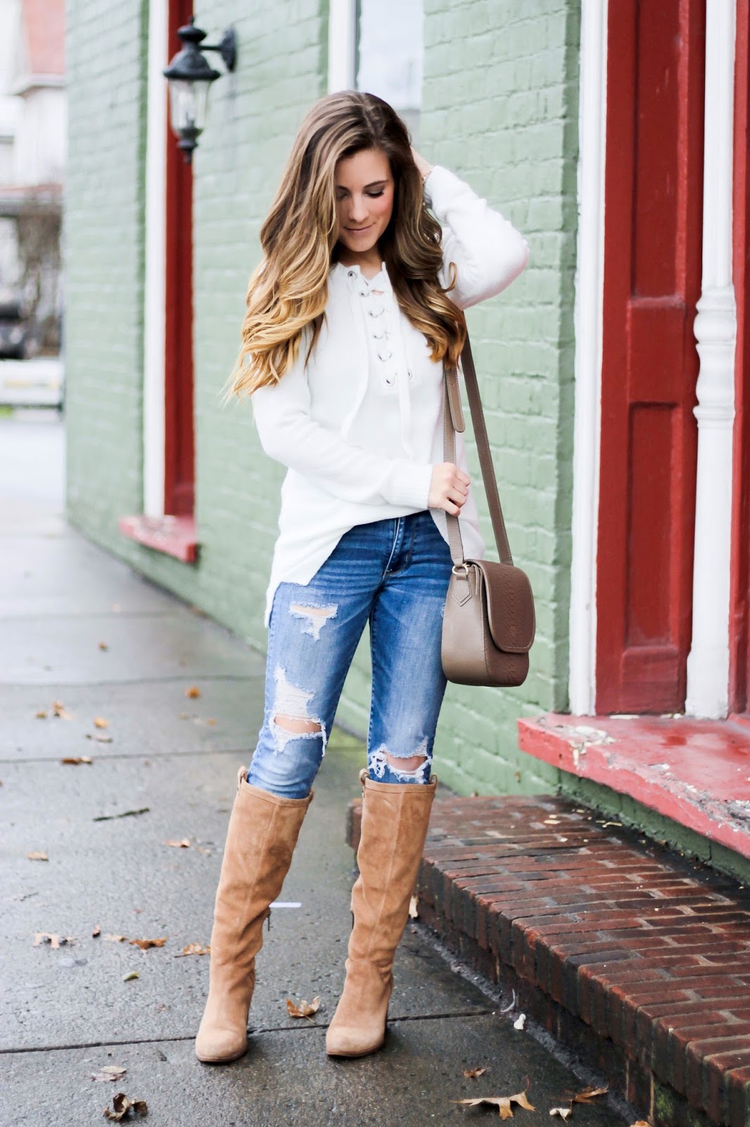 Warm Winter Casual... | The Dainty Darling