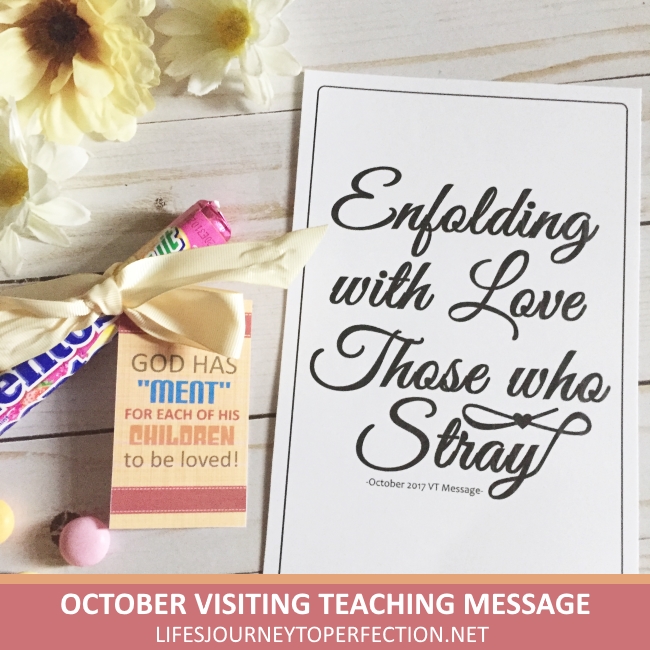 Life's Journey To Perfection: Relief Society Visiting Teaching Message Ideas for October 2017 ...