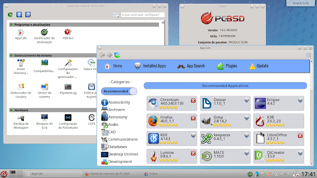 Desktop PC-BSD KDE