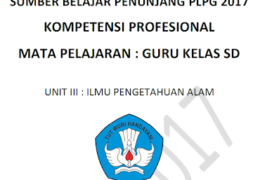 Inilah Materi PLPG 2017 Kompetensi Profesional Guru Kelas Inilah Materi PLPG 2017 Kompetensi Profesional Guru Kelas