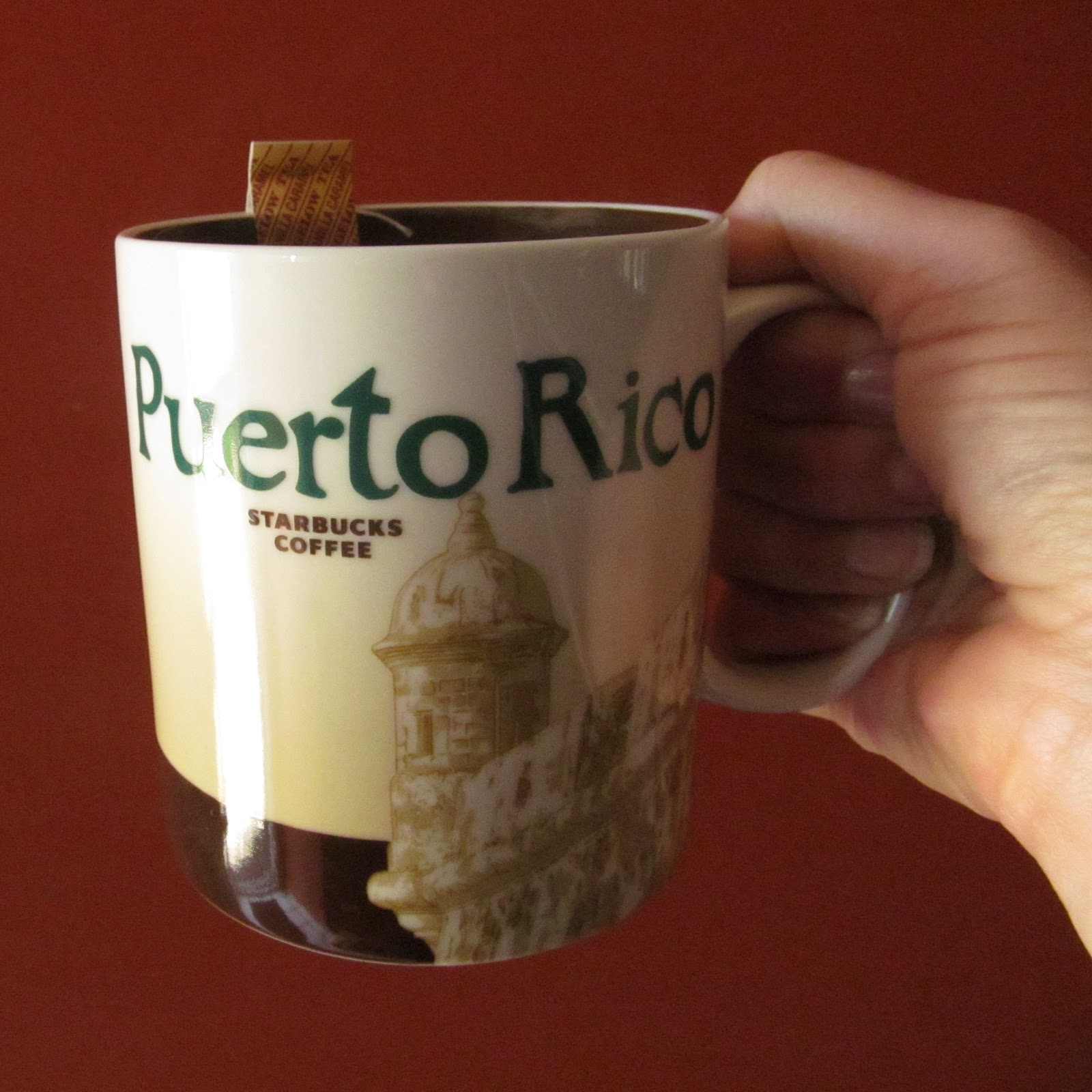 "Life's a journey not a destination." Starbucks, Puerto Rico