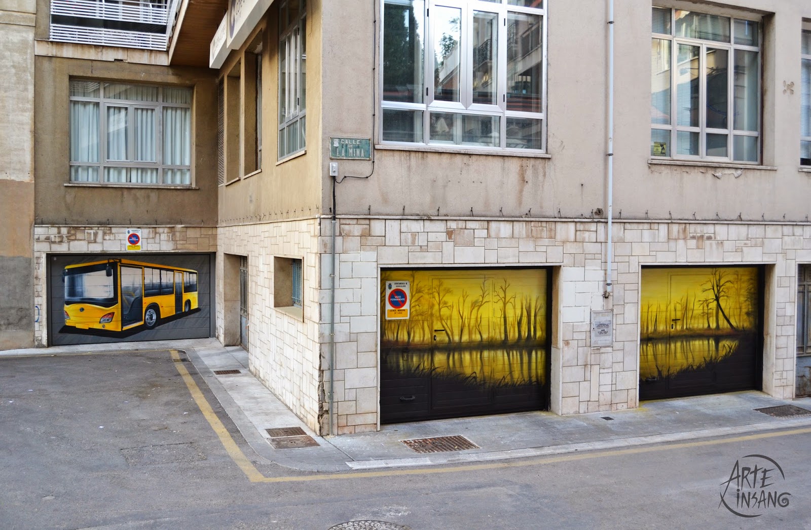 Karloz196: "Decoración de puertas de garaje" K196 & CREMON GUADALAJARA 2014