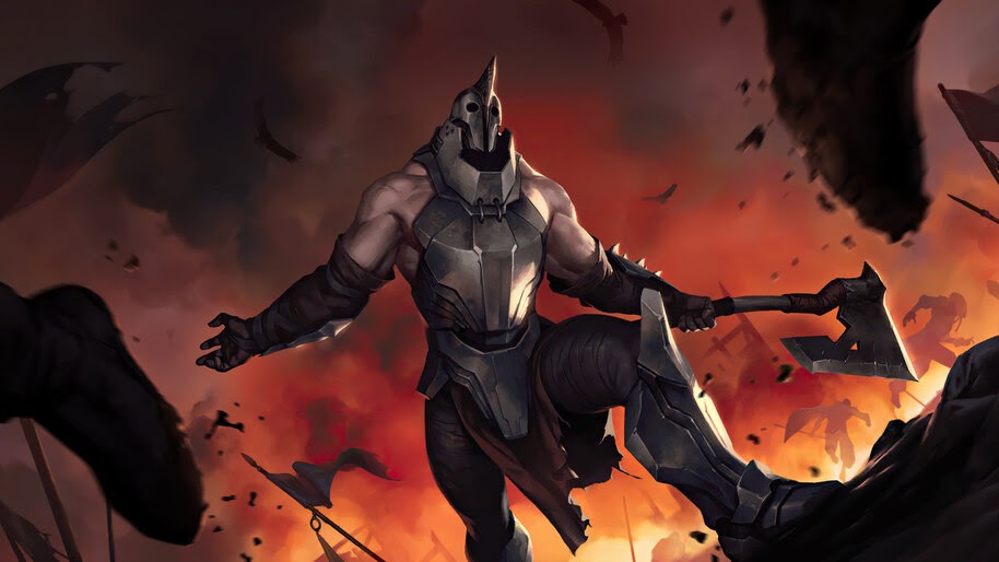 Trifarian Shieldbreaker, Legends of Runeterra, 4K, #3.1848