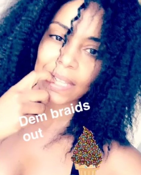 sanaa lathan takes "dem braids