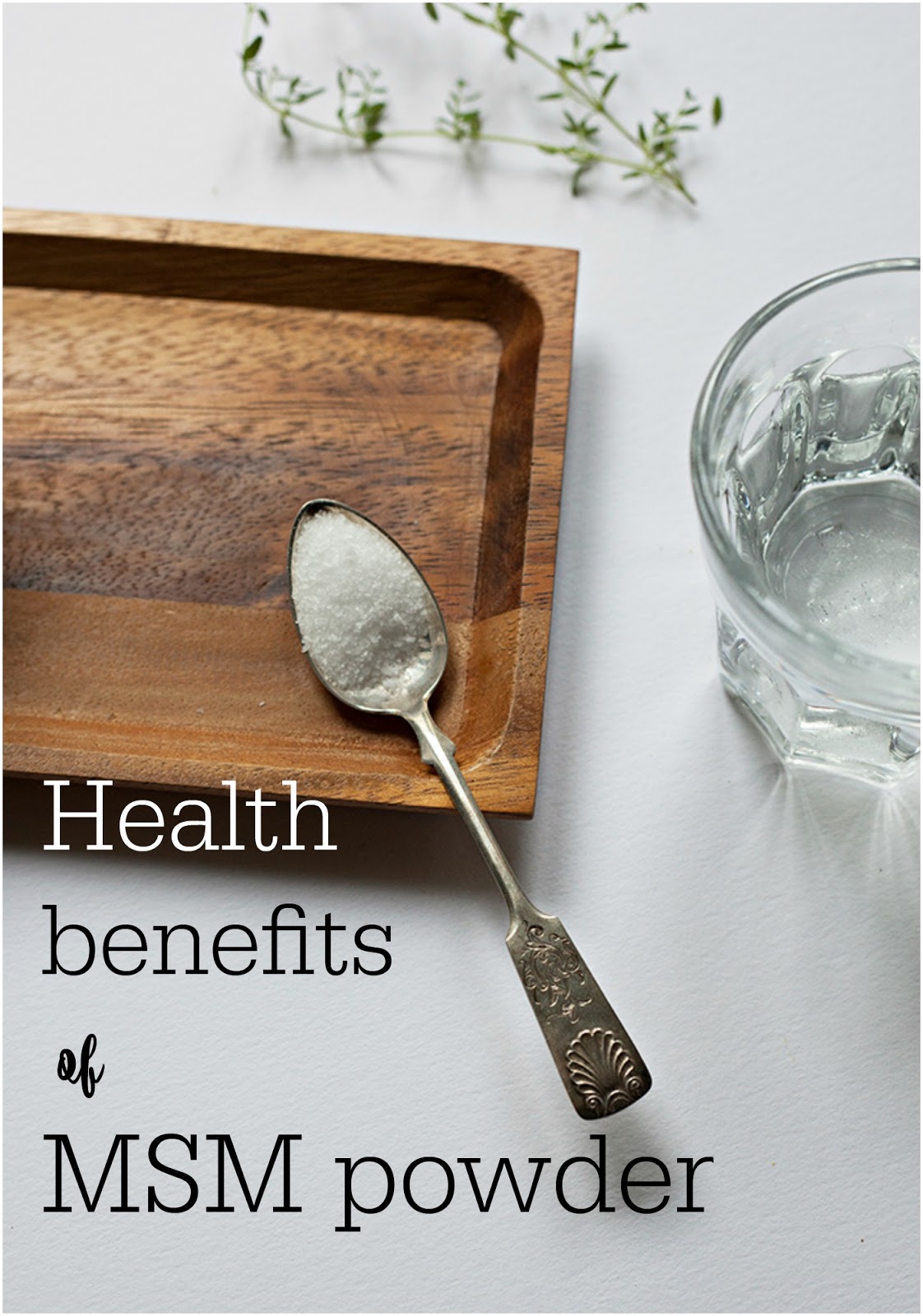 DecoPix by Tiina Health Benefits Of MSM Powder