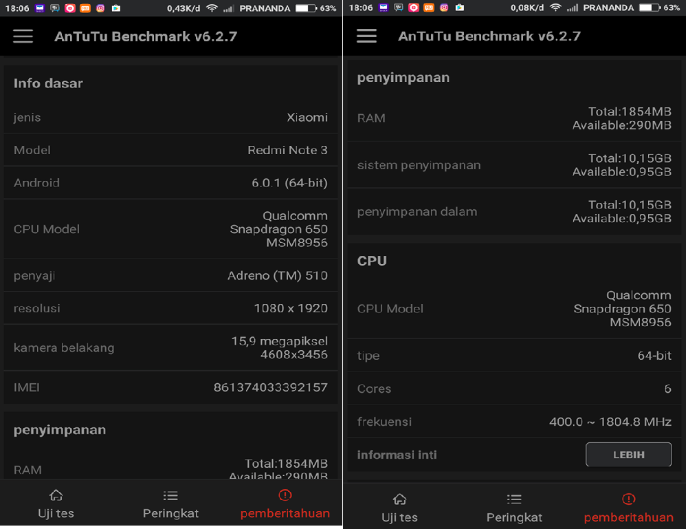 AnTuTu Benchmark; Aplikasi Android Untuk Melihat Spesifikasi dan ... AnTuTu Benchmark; Aplikasi Android Untuk Melihat Spesifikasi dan ...