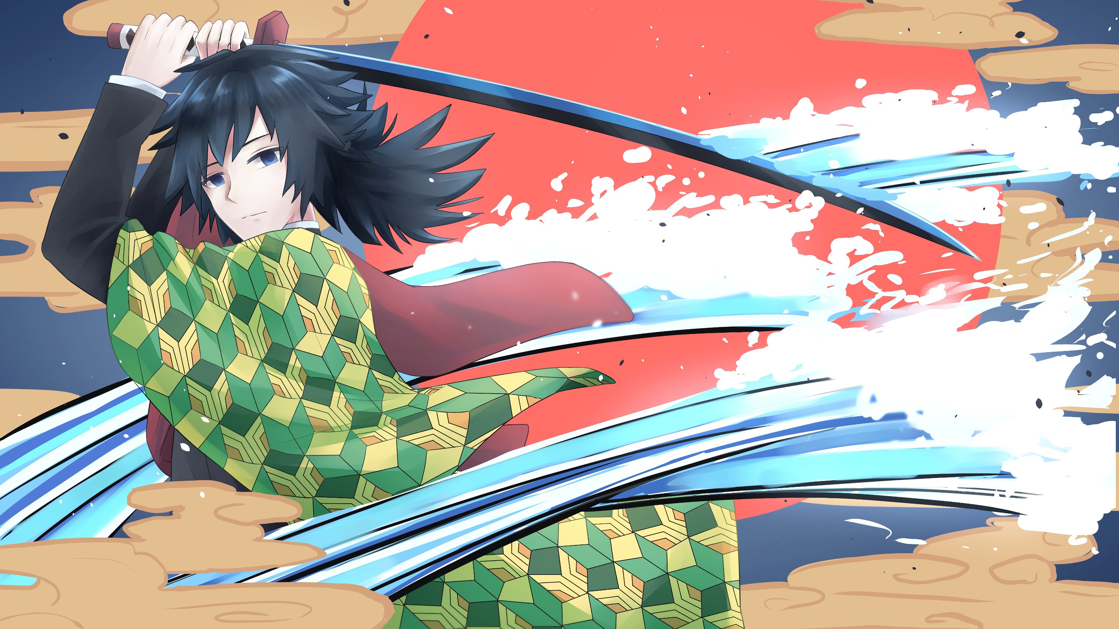 Giyu Tomioka, Kimetsu no Yaiba, 4K, #132 Wallpaper