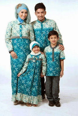 Model Busana Batik Lebaran Keluarga Modern Terbaru Model Busana Batik Lebaran Keluarga Modern Terbaru