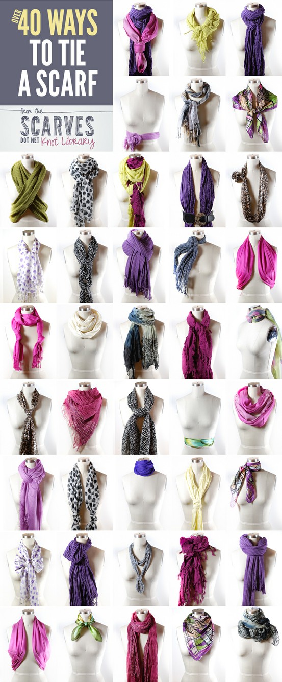 Infinity Scarf Length And Width Chart