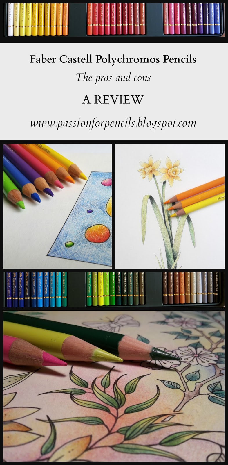 Review Faber Castell Polychromos Pencils