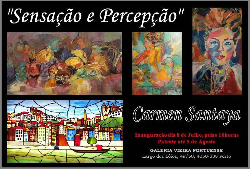 "Sensação e Percepção" de Carmen Santaya 