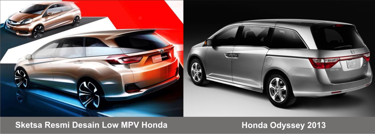 Akhirnya Sketsa Official Low MPV Honda Keluar Spesifikasi Mobil Daihatsu