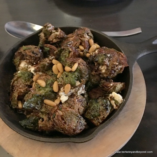delicious Brussels sprouts at Nico's 1508 in Berkeley, California delicious Brussels sprouts at Nico's 1508 in Berkeley, California