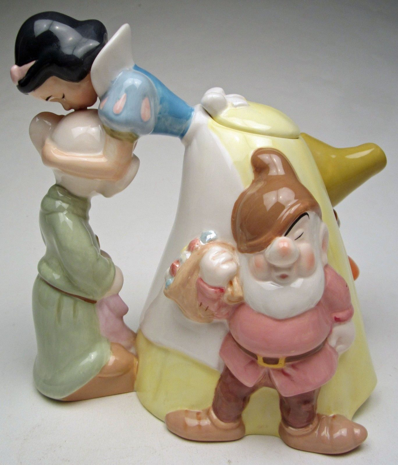 Filmic Light Snow White Archive Snow White Ceramic Tea Set from