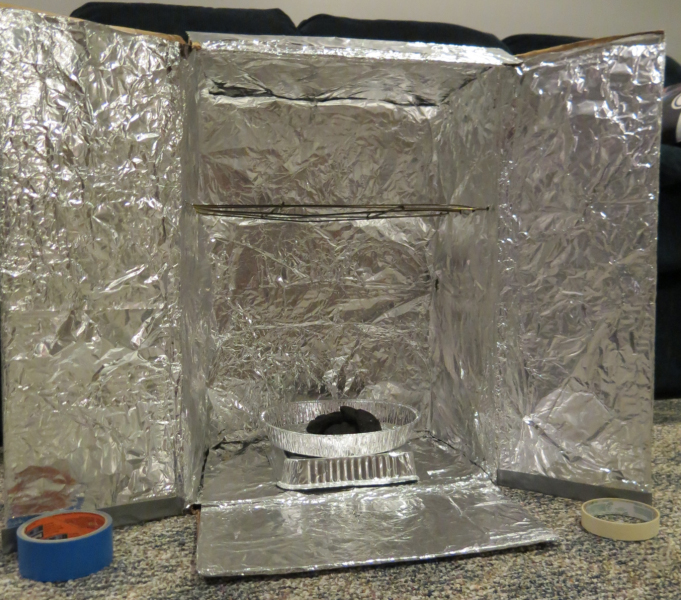 Maine Outdoor Living Make a Cardboard Box Reflector Oven