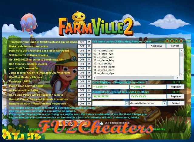 trainer farmville 2