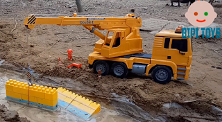 Dump Truck Toys for Children Garbage Truck + Dump Truck Excavator Kids toys