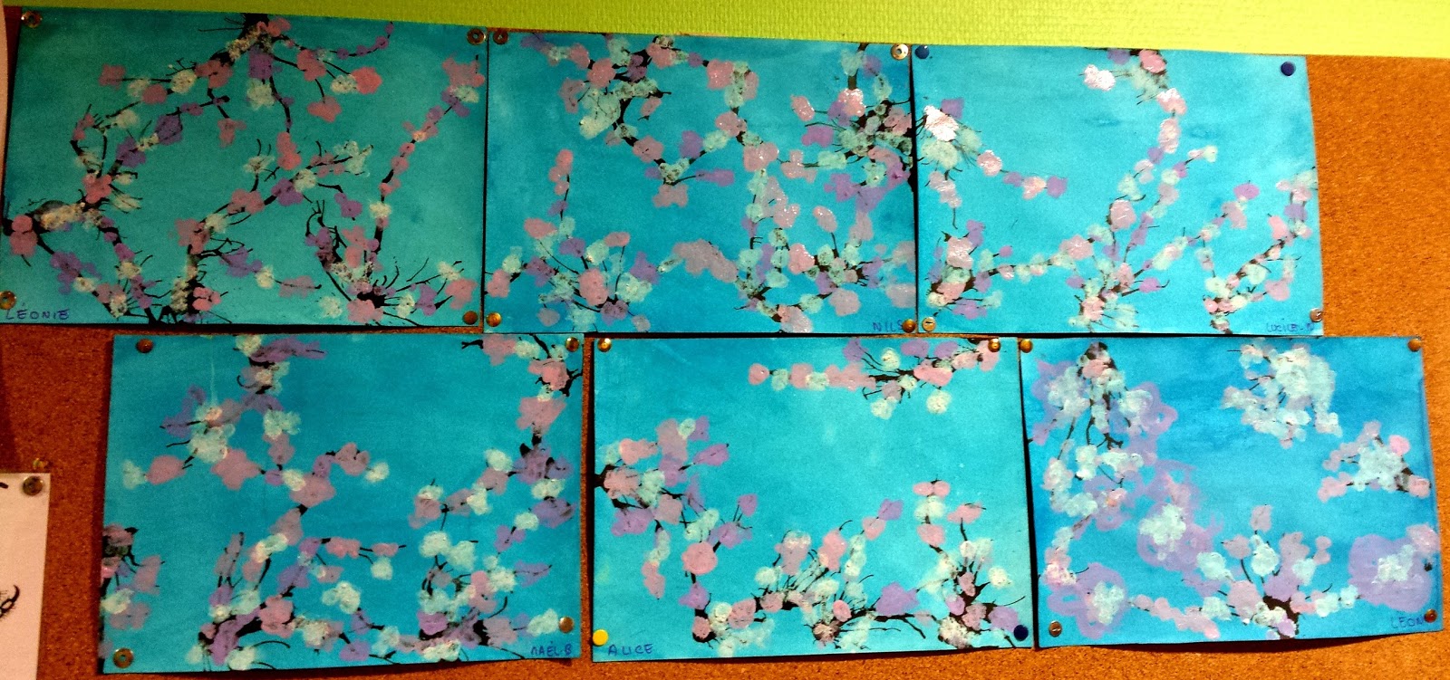 Confectionner Page De Garde Avec Encre De Chine Maternelle Thèmes d'école: mai 2015