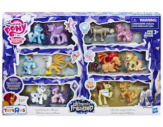 San Diego Comic-Con 2016 Toys R Us Exclusive My Little Pony Elements of Friendship Sparkle Friends Collection from Hasbro