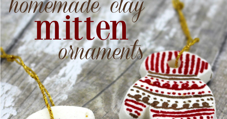 Homemade clay ornaments deals