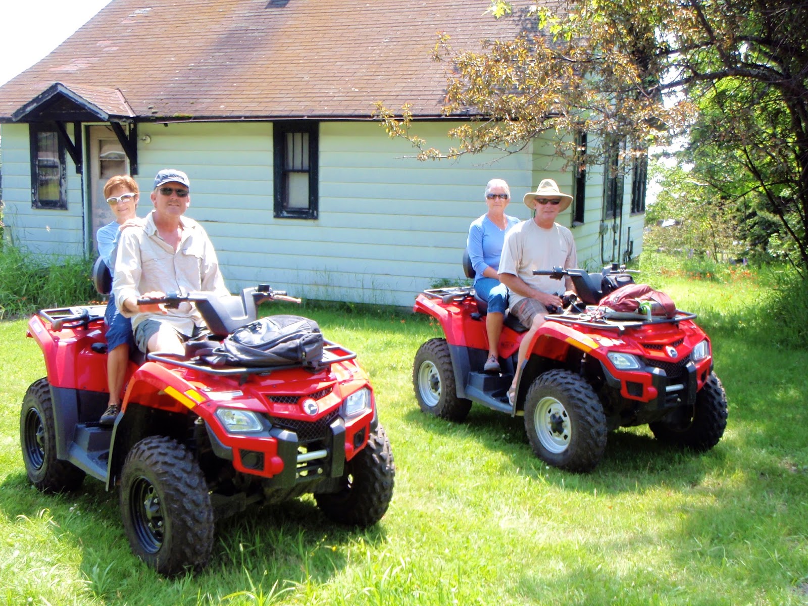 Day Dreams Adventures 2013 Silver Bay, Minnesota ATV's, fog, a
