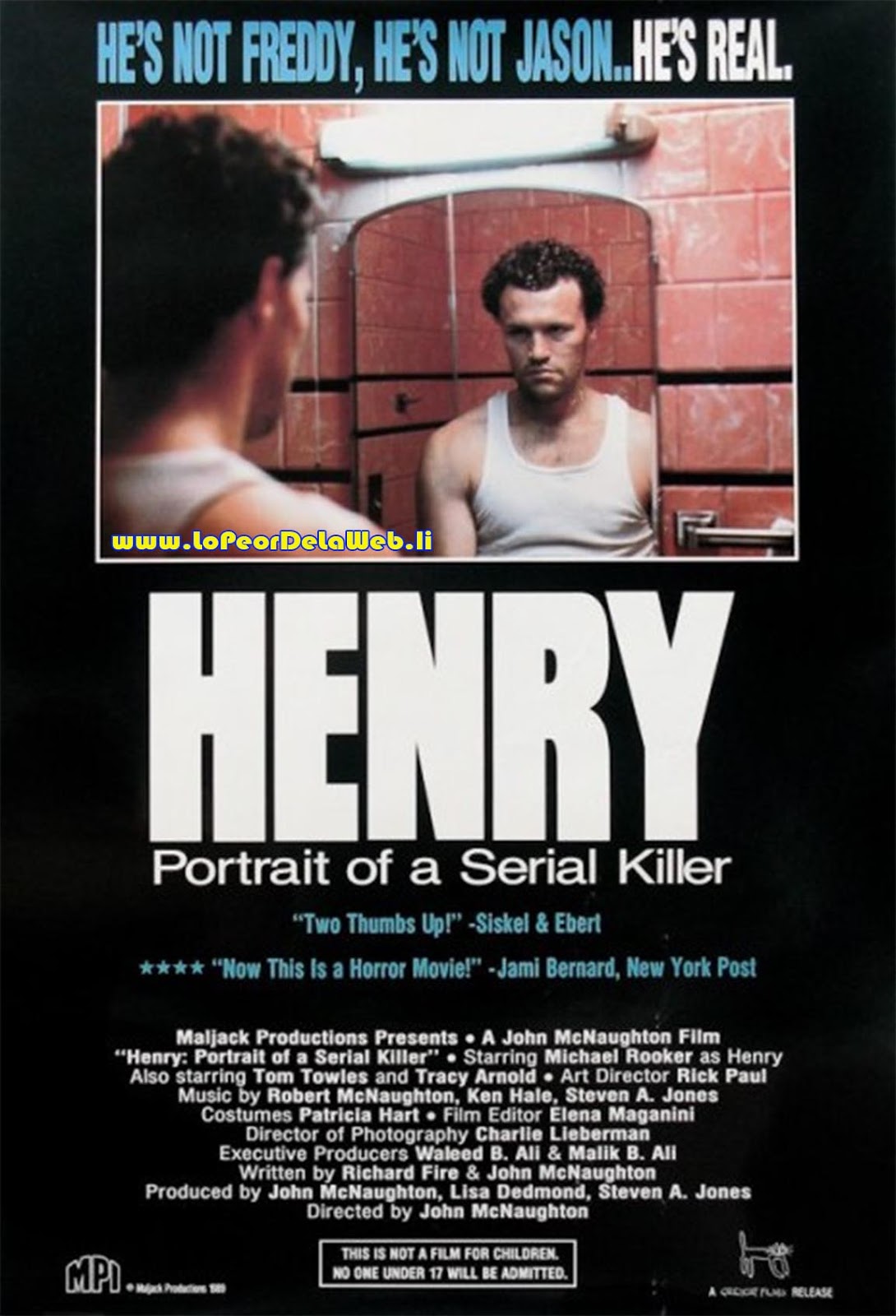 Henry: Retrato de un Asesino ( 1986 - Película de Culto )