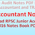 Complete Audit Notes PDF File for JR Accountant and TRA