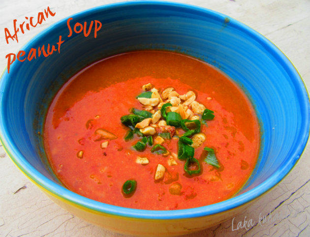 Afrička juha od kikirikija ☆ African peanut soup African peanut soup by Laka kuharica: spicy and comforting soup has West African origins.