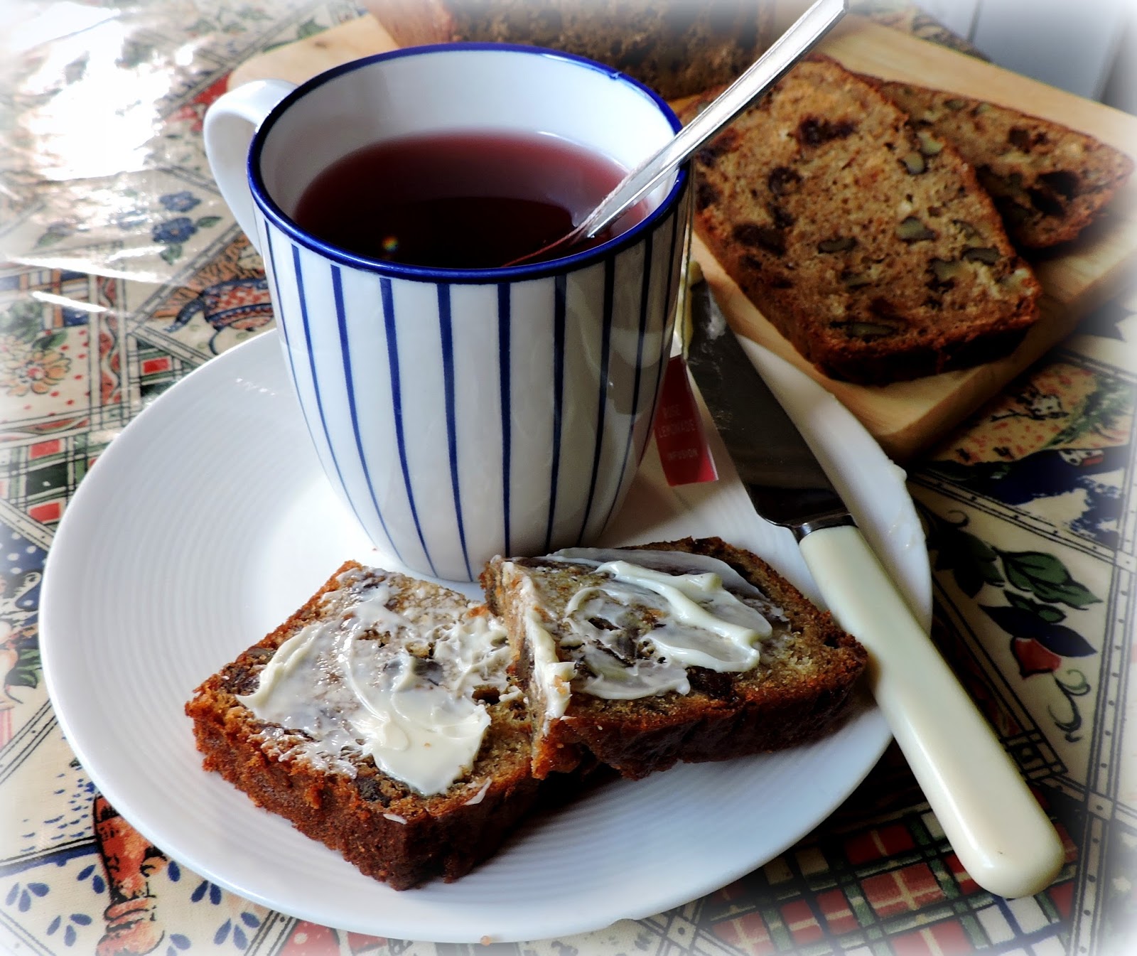 Banana, Rum, Date and Walnut Loaf The English Kitchen