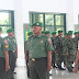 Danrem 142/Tatag Menerima Laporan Korps Kenaikan Pangkat