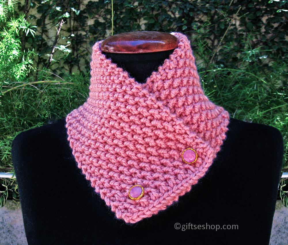 Lana Creations Knitting Pattern Winter Neck Warmer Cowl Or