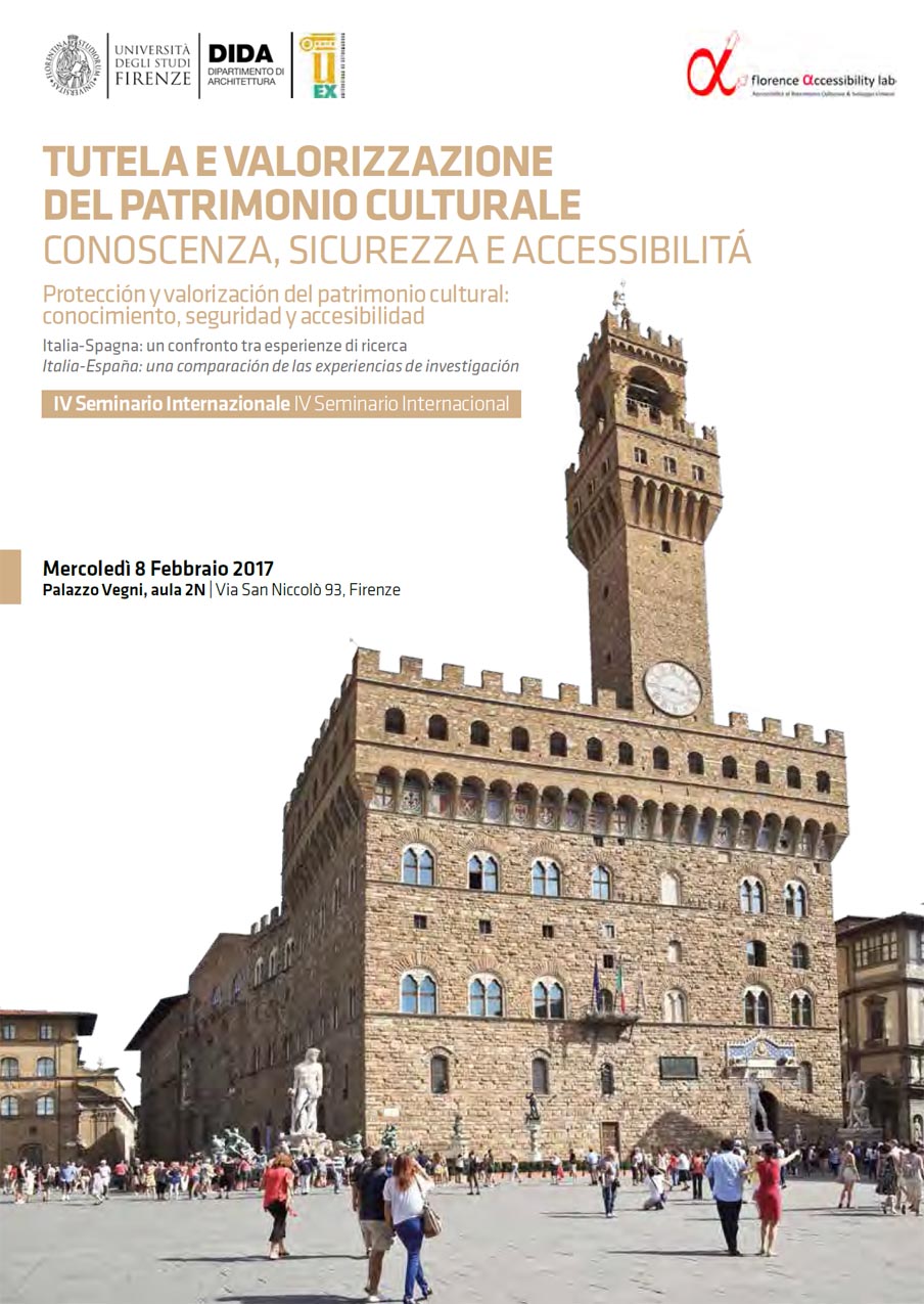 SEMINARIO EN FLORENCIA SOBRE PROTECCIÓN Y VALORIZACIÓN DEL PATRIMONIO