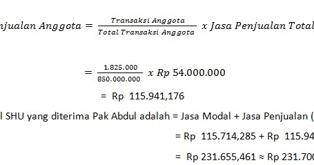 Contoh Soal Menghitung Shu Yang Diterima Soal Baru