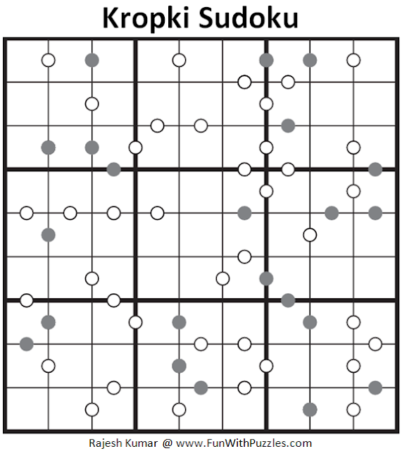 Kropki Sudoku (Fun With Sudoku #133)