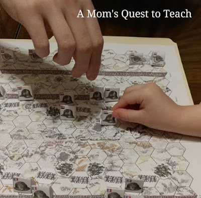 A Mom's Quest to Teach: Reviewing Home School in the Woods' Á La Carte #hsitwalacarteprojects #U.S.History #worldhistory #hands-on #timelines #learninggames #maps