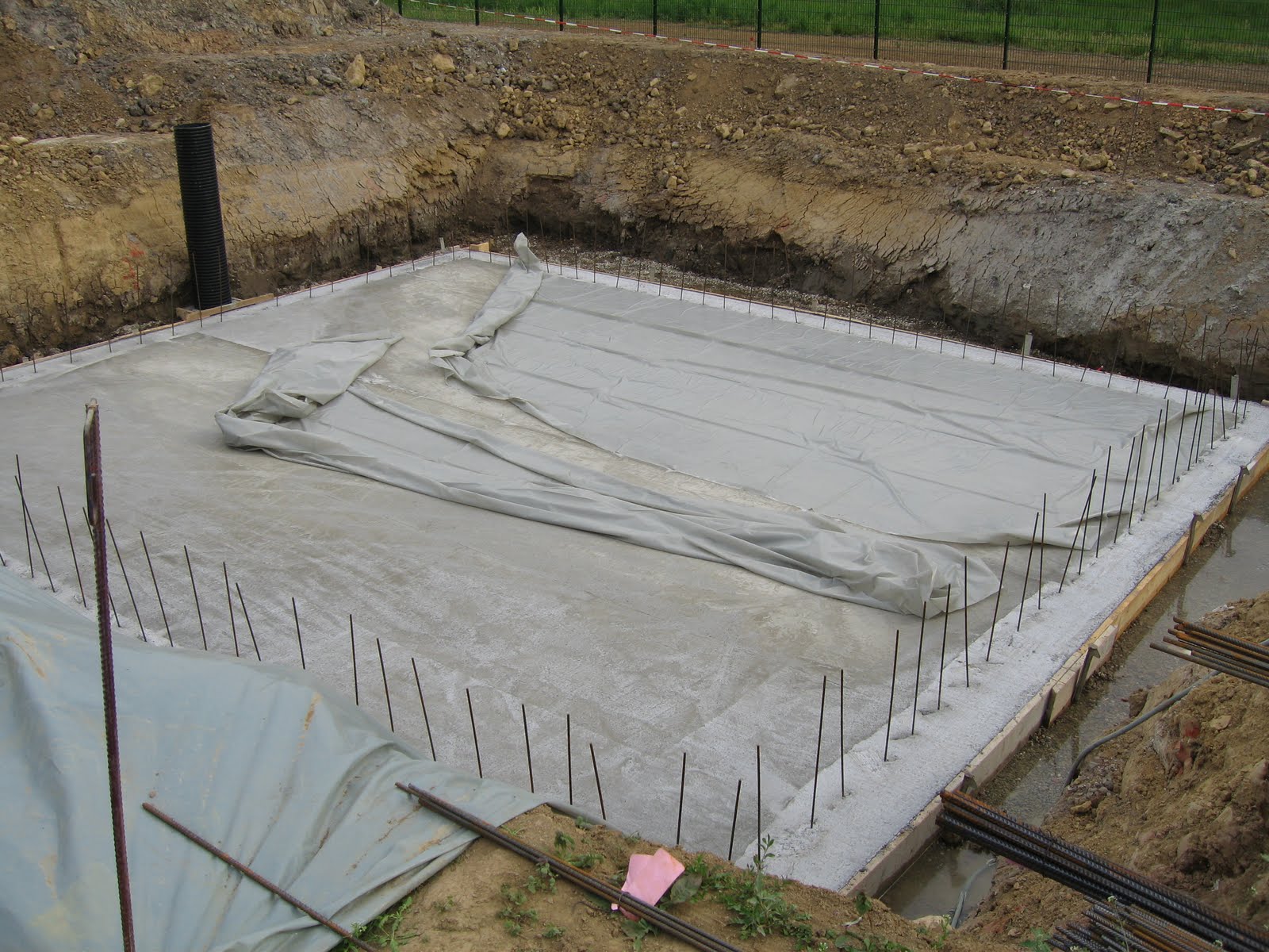 Bild der Bodenplatte