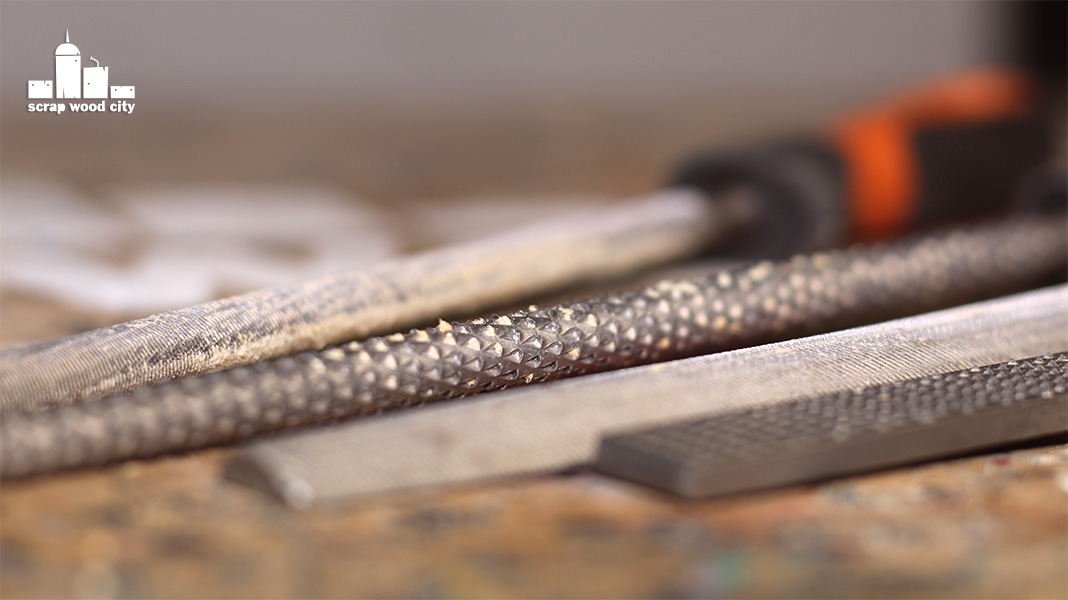 scrap wood city How to use rasps and files to shape wood