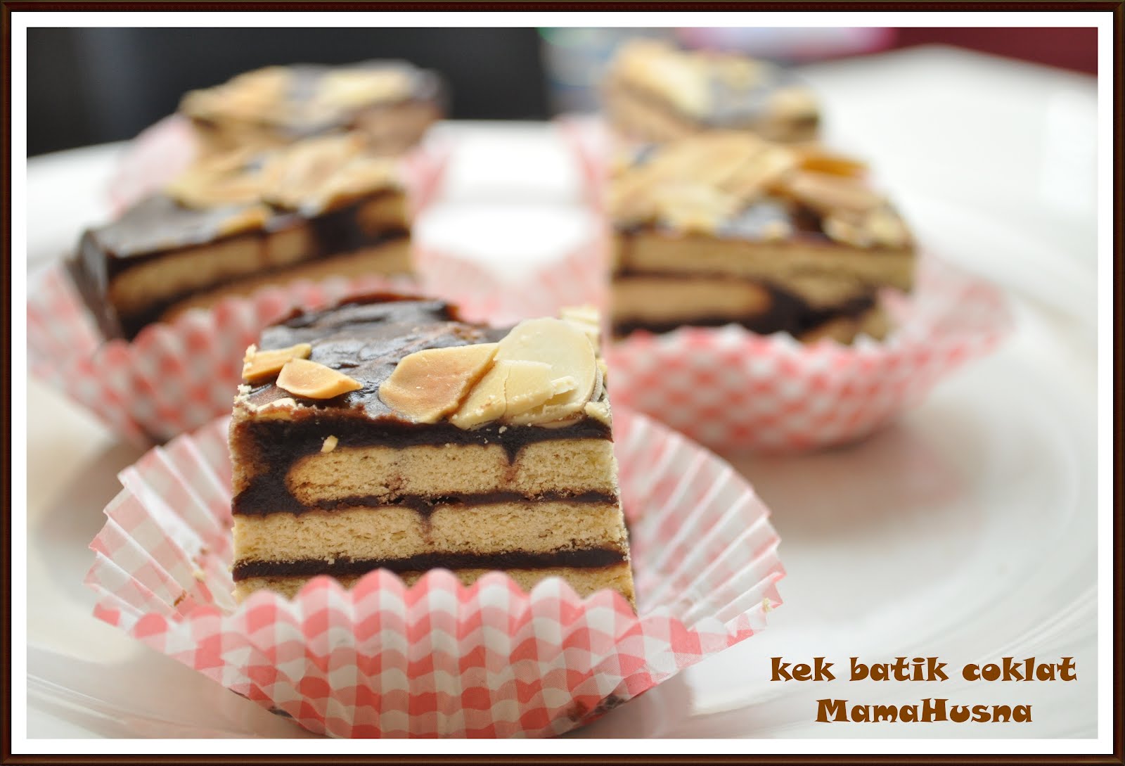 MamaHusna Chocolate Resepi kek batik coklat