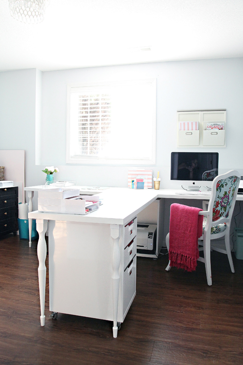 IHeart Organizing Where I Work... Home Office Status and a Few Plans