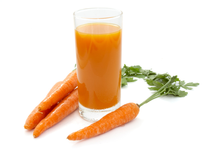 FANS OF NATURE Carrots contain a wide variety of vitamins such as