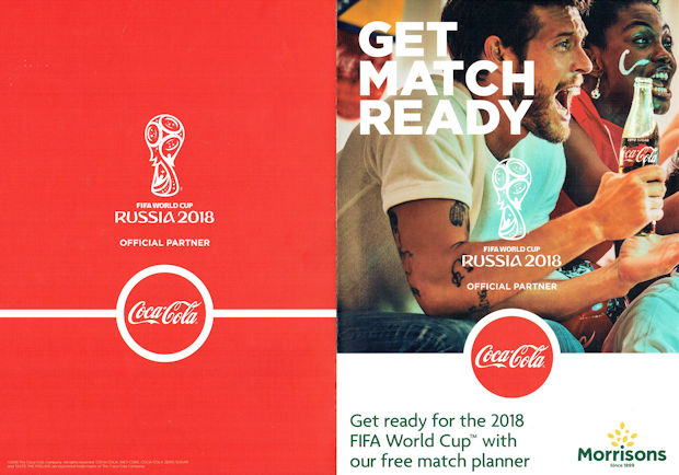 Coca-Cola x FIFA World Cup Russia 2018 web app on Behance